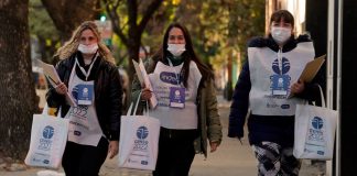 Ciudad de Santa Fe: Censistas volvieron a manifestase