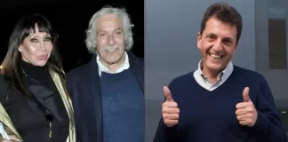Qué dijeron Moria Casán y Pato Galmarini tras la designación de Massa como superministro
