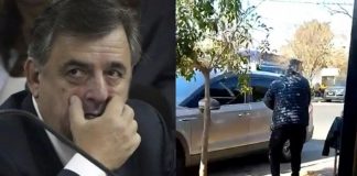 Mario Negri estacionó en contramano sobre una rampa para discapacitados, lo filmaron, y tuvo que pagar una multa