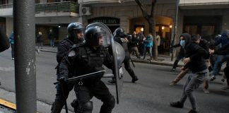 Máximo Kirchner fue agredido por la Policía de la Ciudad