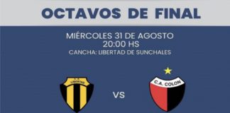 Colón visita a Libertad de Sunchales por la Copa Santa Fe