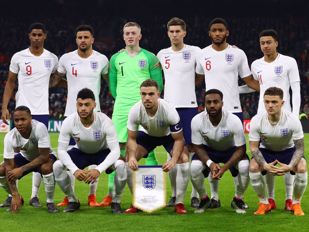 Inglaterra anunció la lista de convocados para el Mundial de Qatar 2022
