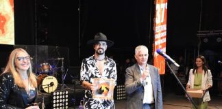 Abel Pintos en el  Festival del Pescador 2023 de Sauce Viejo