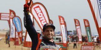 El argentino Kevin Benavides, bicampeón del Dakar en motos