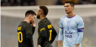 PSG venció 5-4 al equipo de Cristiano Ronaldo y Marcelo Gallardo