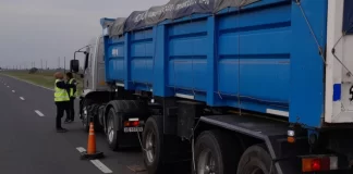 Vialidad emitió multas por más de 100 millones de pesos contra camiones infractores