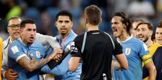 La FIFA dio a conocer las sanciones para los jugadores de Uruguay por los incidentes en el encuentro ante Ghana