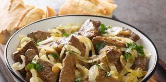 Receta de hígado encebollado para hacer en simples pasos