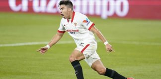Marcos Acuña alcanzó los 100 partidos en Sevilla