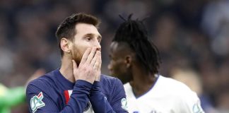 Messi sufrió una lesión y es duda para los octavos de Champions League frente al Bayern Munich