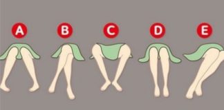 ¿Cómo colocas tus piernas cuando te sientas?
