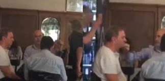 Larreta se reunió en un bar con Bonelli y se tuvo que ir entre insultos de los vecinos