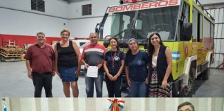 Castelló entregó aportes a los Bomberos Voluntarios de Recreo, Sauce Viejo y Santa Fe