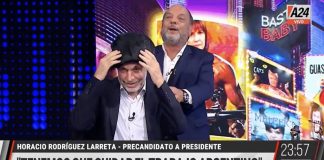 Larreta se puso una peluca con Baby después de que lo amenazara con contar sus negocios