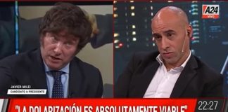Milei amenazó con poner en riesgo la economía con tal de lograr su meta