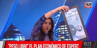 Marcela Pagano se le rió en la cara a Espert y se burló de su propuesta del ‘Peso libre’