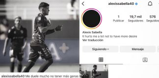 Preocupantes posteos de un jugador de Platense