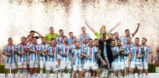La FIFA mostró cómo quedó tatuado el nombre de Argentina en la Copa