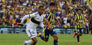 Boca empató ante Rosario en el último minuto