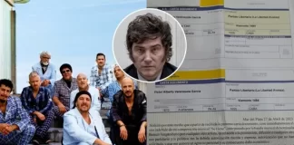 Bersuit le mando carta documento a Milei