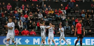 Colón reaccionó en Santa Fe y empató 2-2 con Central Córdoba en un duelo clave por la permanencia de la Liga Profesional