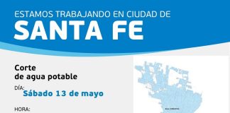 Santa Fe: en la madrugada del sábado y por 9 horas