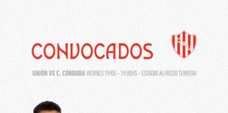 Los convocados de Unión para visitar a Central Córdoba