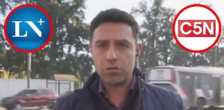 El violento ataque contra los periodistas de LN+ y C5N: fueron golpeados y amenazados con un arma