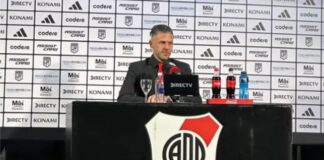River: Demichelis habló de Armani tras el empate con Vélez