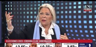 Carrió durísima con Brandoni: «Está grande Luis, no se cuántos años tiene ya»