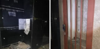 Destrozos en Cementerio Municipal