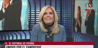 Viviana Canosa atacó a la fórmula del peronismo llamándola ‘Unidos por el panqueque’