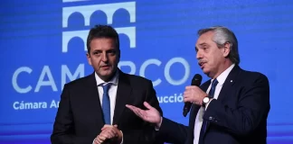 Alberto Fernández respaldó a Sergio Massa ante empresarios y dijo que será el próximo presidente