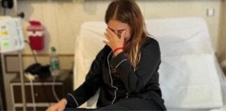 Imágenes sensibles: el último posteo de Silvina Luna mostrando un tremendo moretón