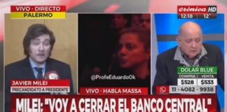 Milei se enoja con la pregunta que le hizo Chiche