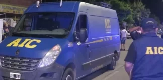Asesinato en una plazoleta de la ciudad de Santa Fe