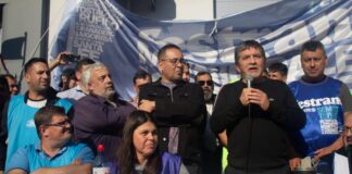 Movilización de FESTRAM a Las Rosas