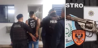 Descubrieron a un ladrón armado entre los pastizales en barrio Santa Rita