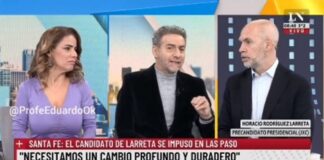 Majul y Larreta dicen que los únicos violentos son los K