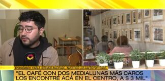 Influencer se burló en vivo de la dolarización de Milei