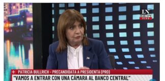 Patricia Bullrich cree que el Banco Central es una gran bóveda donde guardan los dólares