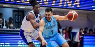 Argentina derrotó a Cuba en el Preolímpico de básquet