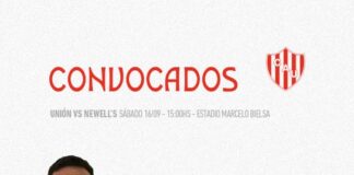 Unión: Viajó para visitar este sábado a Newell’s