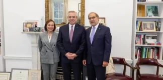 Alberto Fernández se reunió en Nueva York con el secretario general de la ONU