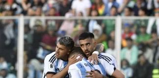 Argentina vs. Bolivia : Contundente 3-0 ante Bolivia