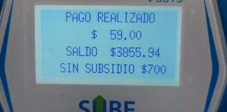 ¿Cuántas personas renunciaron al subsidio del transporte público?