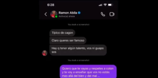 Wanchope Ábila invitó a pelear a un hincha de Colón: “Nos juntamos los dos solos”