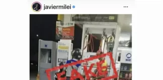 Javier Milei publicó una fake news y fue desmentido por su protagonista