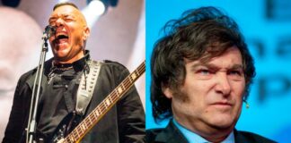 Crítica del cantante de Catupecu Machu a Javier Milei en pleno show