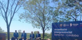 Primer acto en conjunto de Perotti y Pullaro